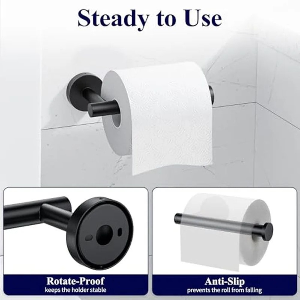 Stainless Steel Toilet Paper Holder 3