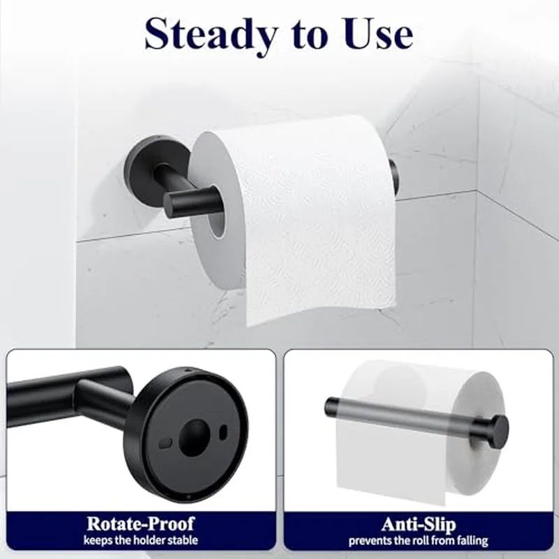 Stainless Steel Toilet Paper Holder 3