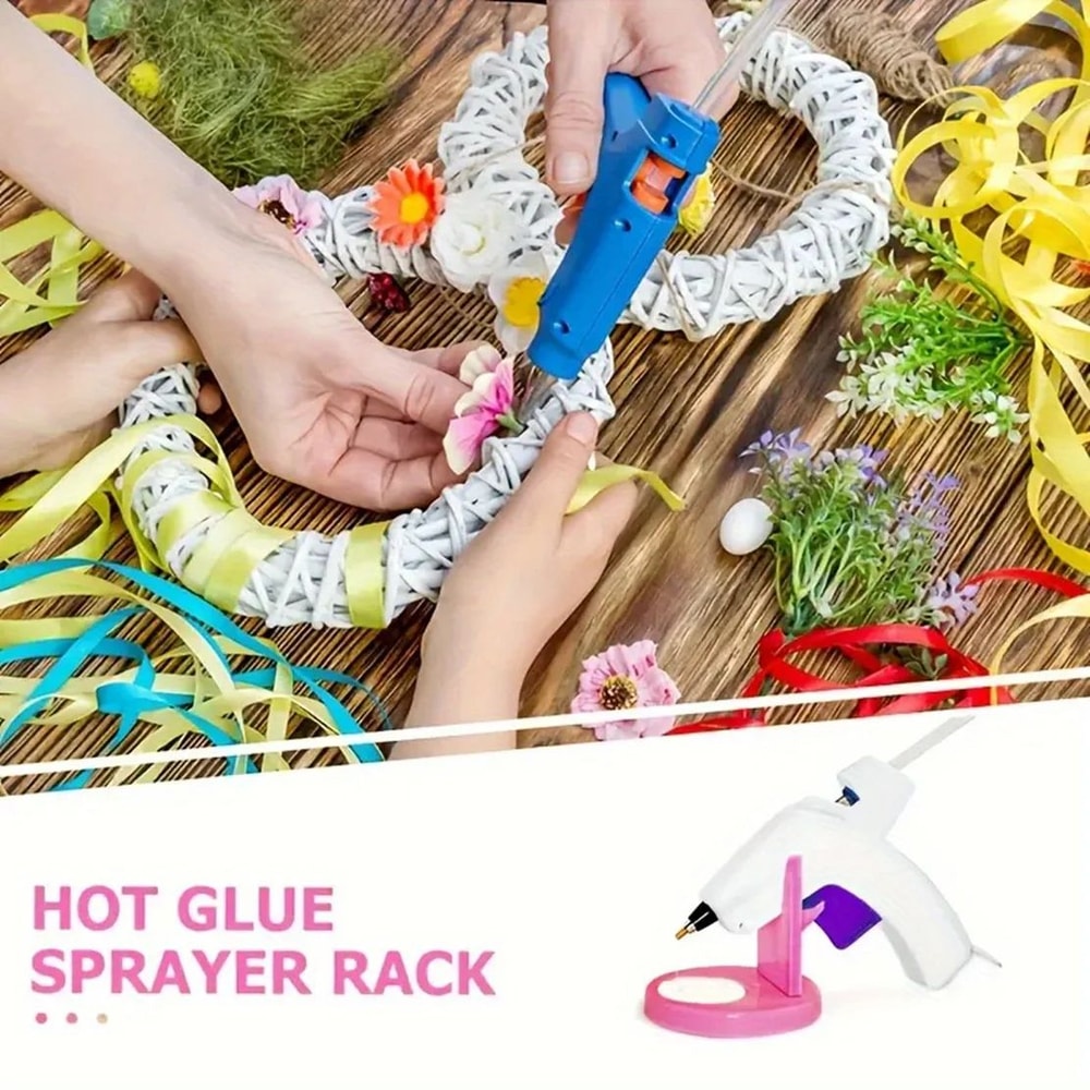 Glue Gun Stand With Anti Drip Design 2