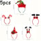 Christmas Festive Headband Set 3