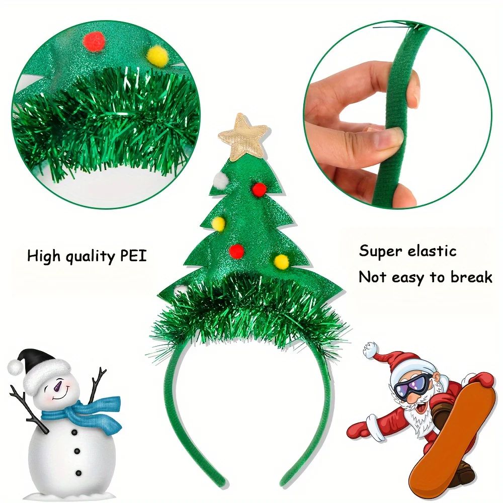 Christmas Festive Headband Set 4