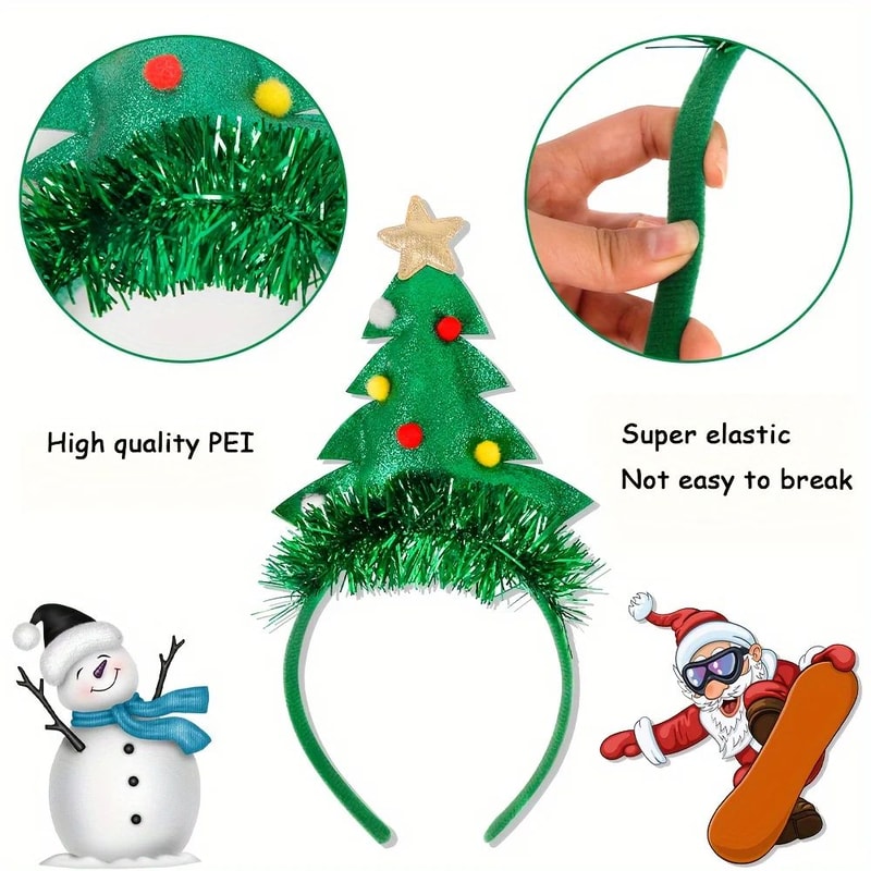 Christmas Festive Headband Set 4