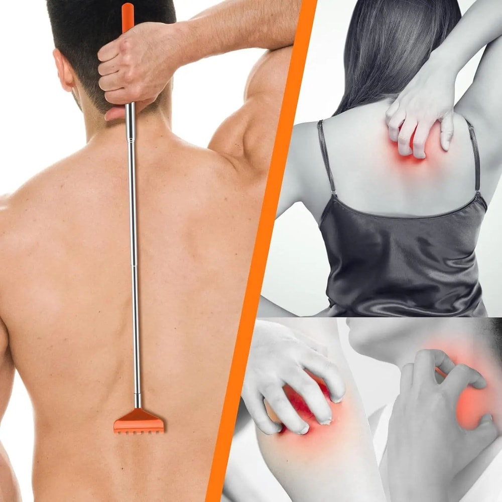 Telescopic Metal Back Scratcher Tool 2