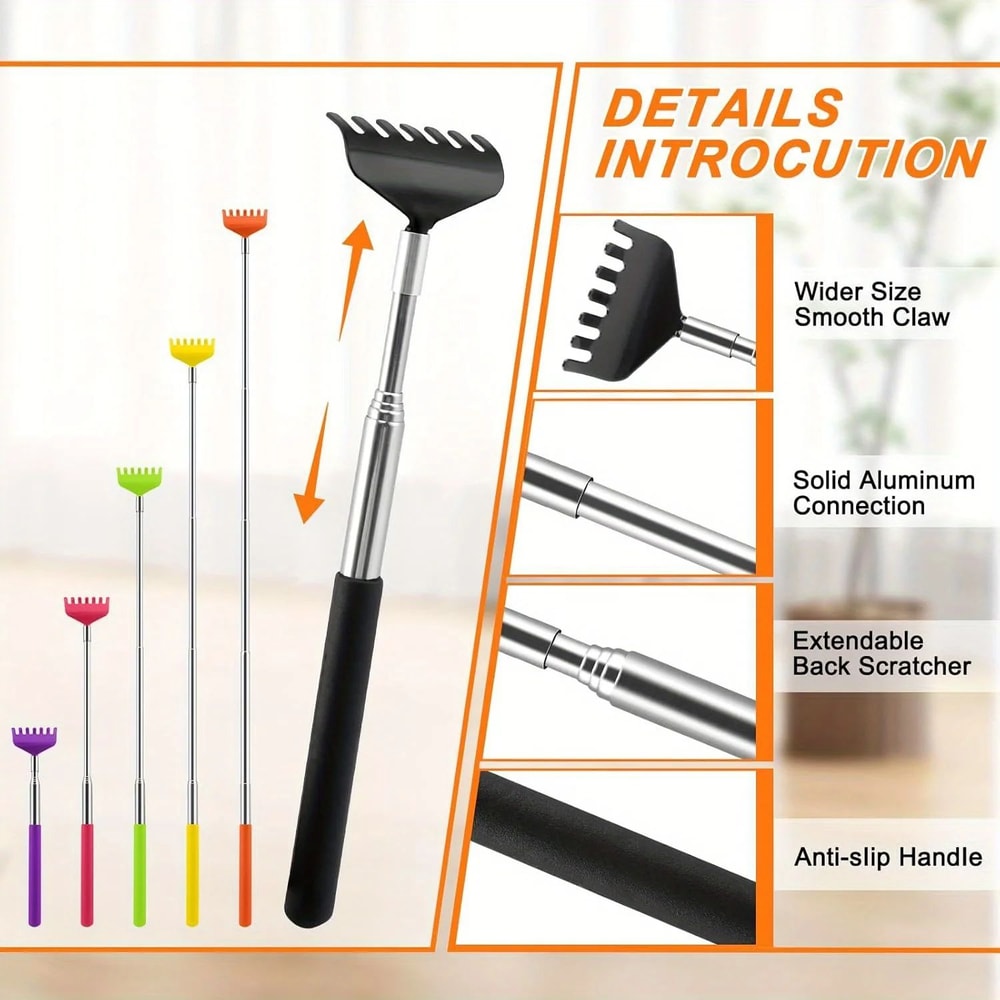 Telescopic Metal Back Scratcher Tool 6