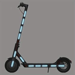 reflective safety stickers for electric scooters