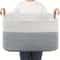 Large Woven Cotton Storage Basket 1