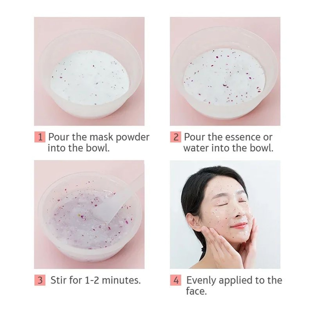 Rose Collagen Hydro Jelly Face Mask 4