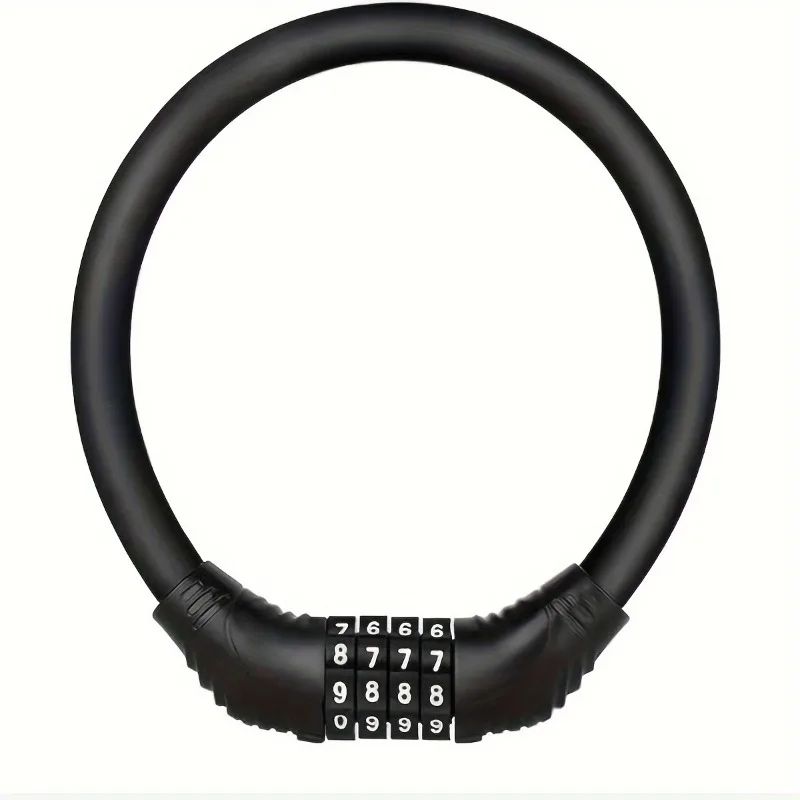 4 Digit Combination Bicycle Cable Lock 8