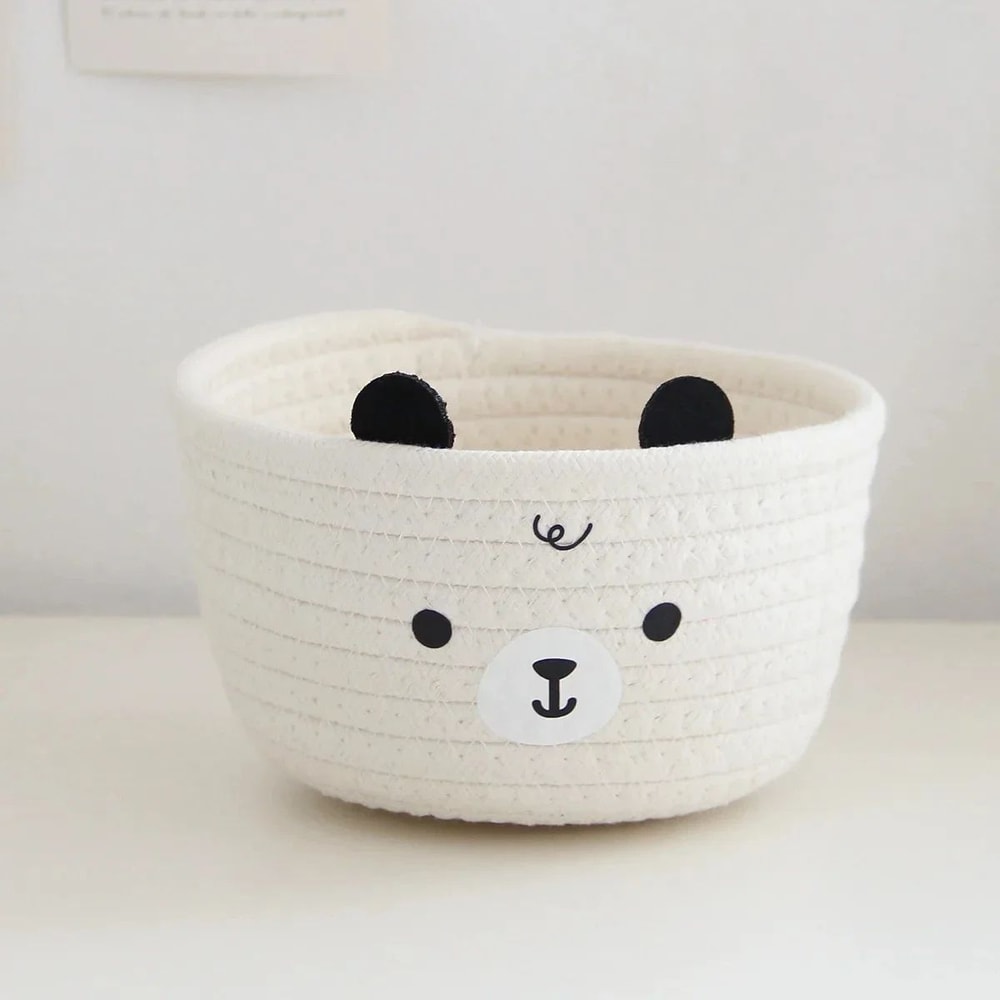 Cute Rattan Woven Storage Basket 2