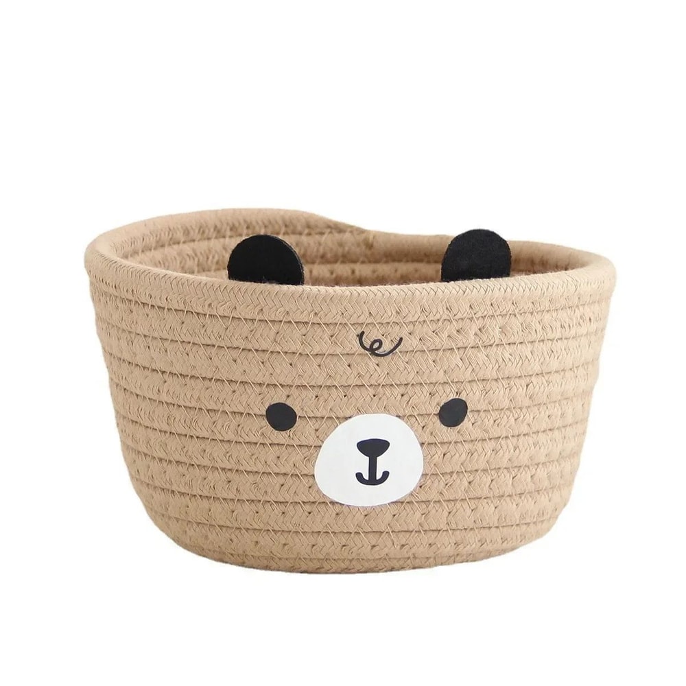 Cute Rattan Woven Storage Basket 9