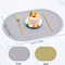 PU Leather Reversible Dining Placemats 2
