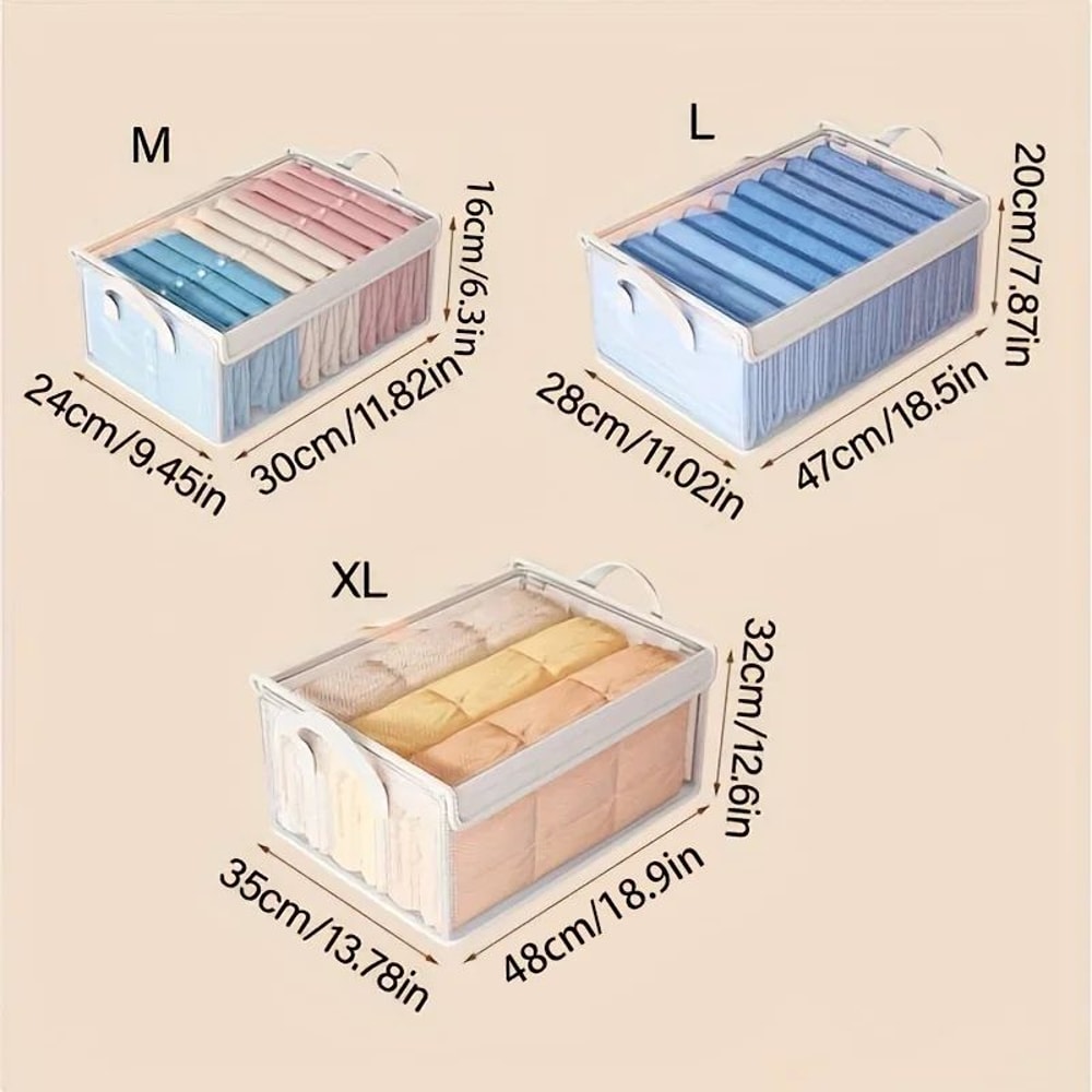 Extra Large Foldable Storage Box With Lid 4