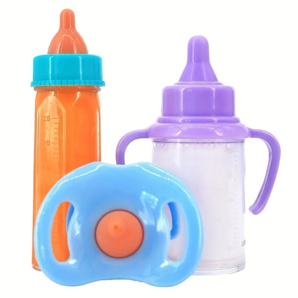 Doll Feeding Bottle Accessory Set 6