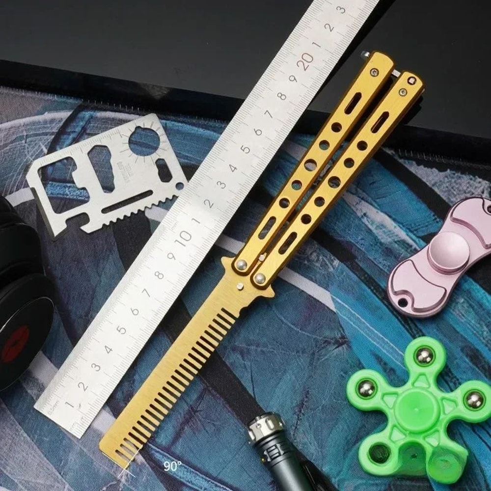 Foldable Butterfly Hair Comb 1