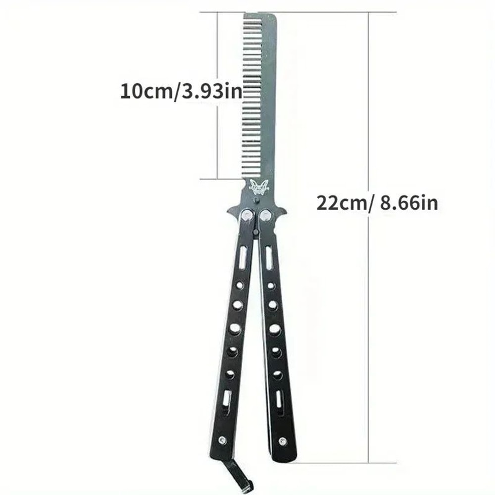 Foldable Butterfly Hair Comb 5