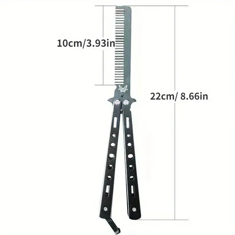 Foldable Butterfly Hair Comb 5