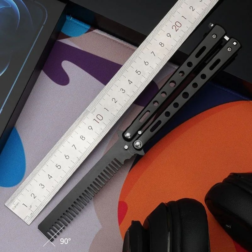 Foldable Butterfly Hair Comb 8