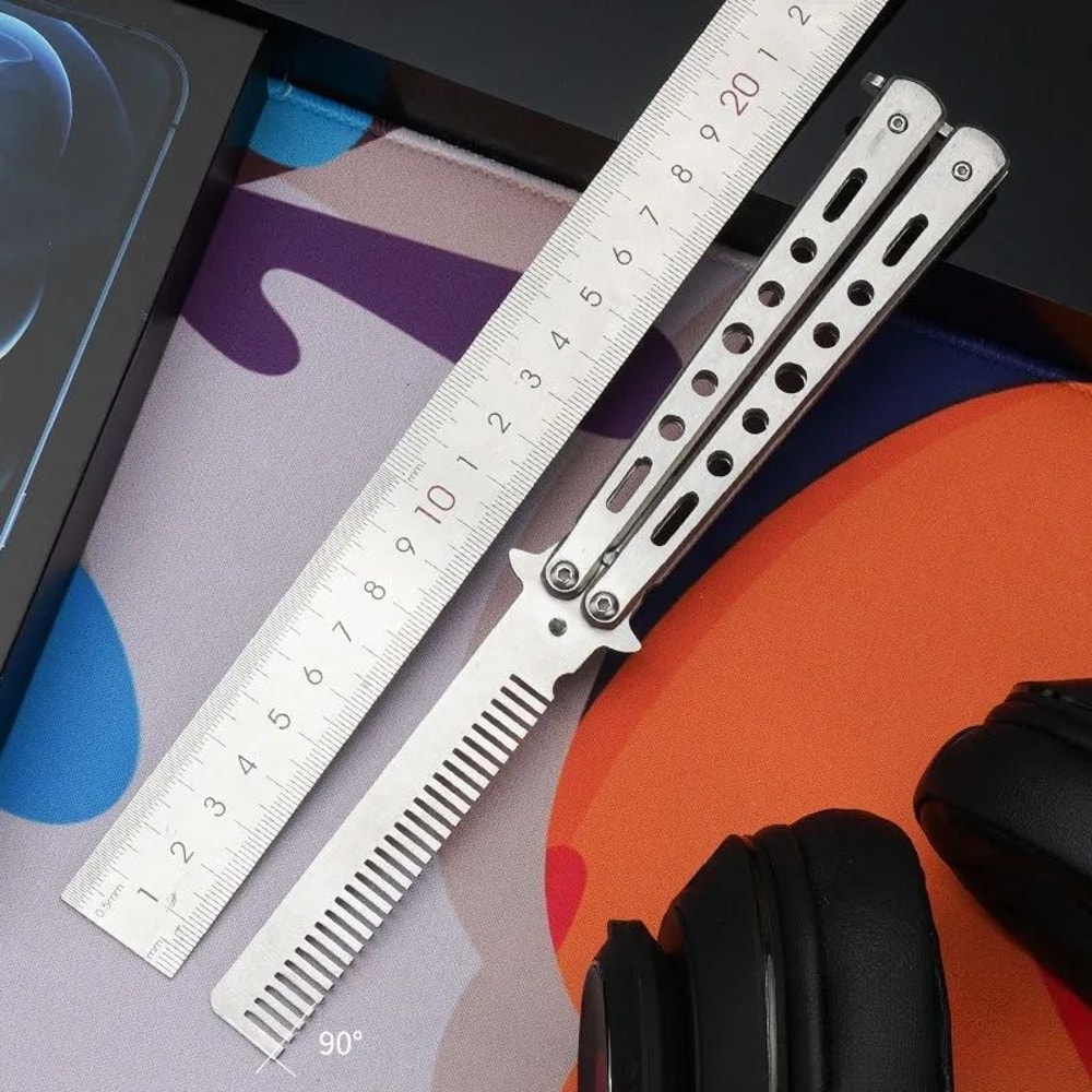 Foldable Butterfly Hair Comb 7