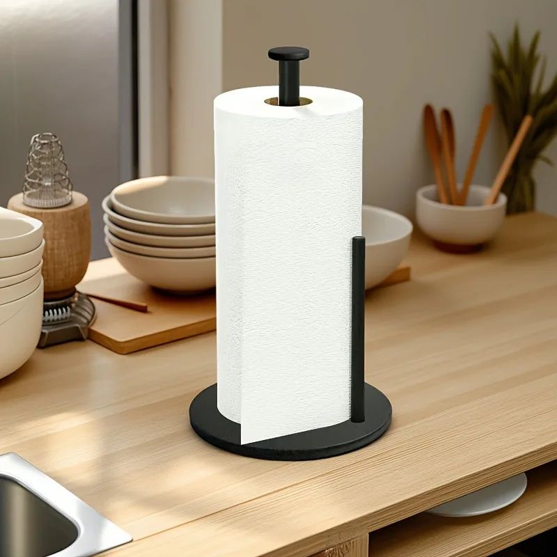 Stainless Steel Countertop Paper Towel Holder 1