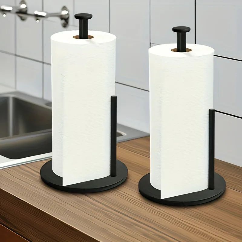 Stainless Steel Countertop Paper Towel Holder 4