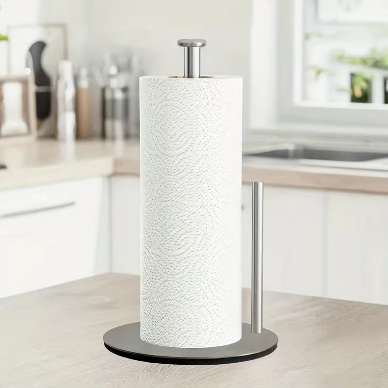 Stainless Steel Countertop Paper Towel Holder 6