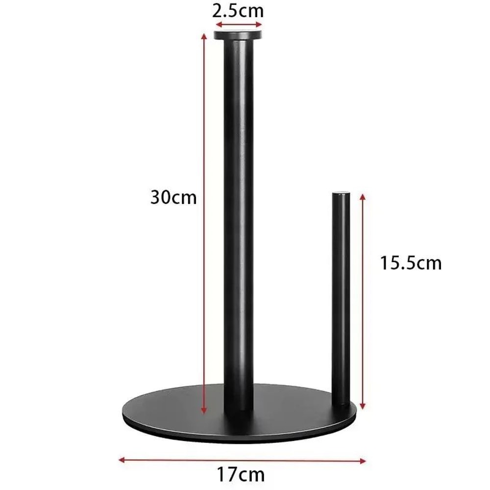 Stainless Steel Countertop Paper Towel Holder 8