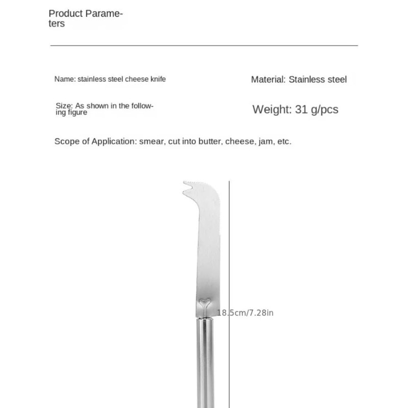 Stainless Steel Cheese Knife Cutter 5