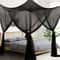 Large Four Door Mosquito Net Tent 1