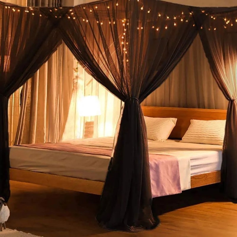 Large Four Door Mosquito Net Tent 2