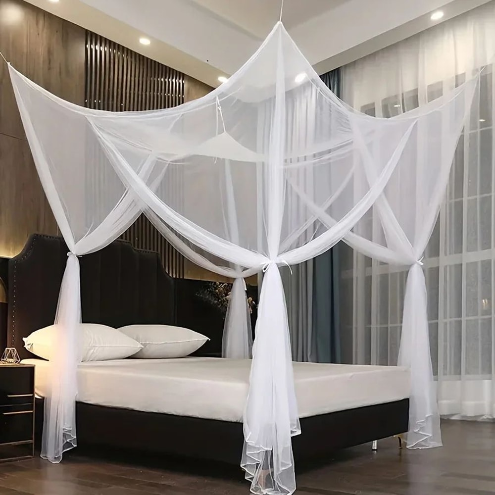 Large Four Door Mosquito Net Tent 10