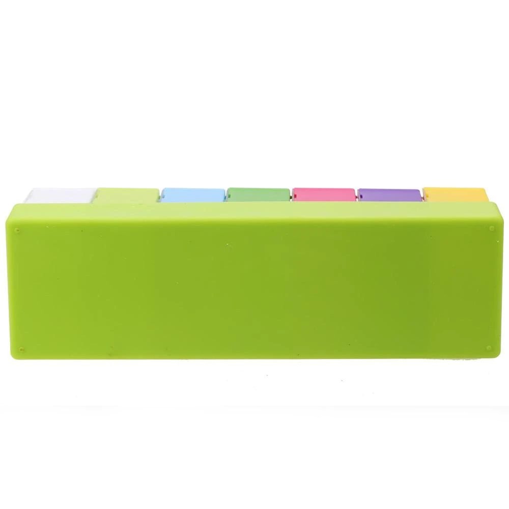 Rainbow 7 Day Pill Organizer Box 4
