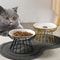 Elevated Ceramic Pet Food Bowl With Stand 3