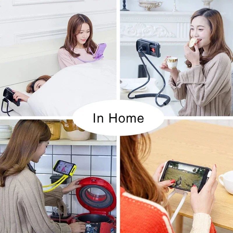 Hanging Neck Phone Holder Stand 4