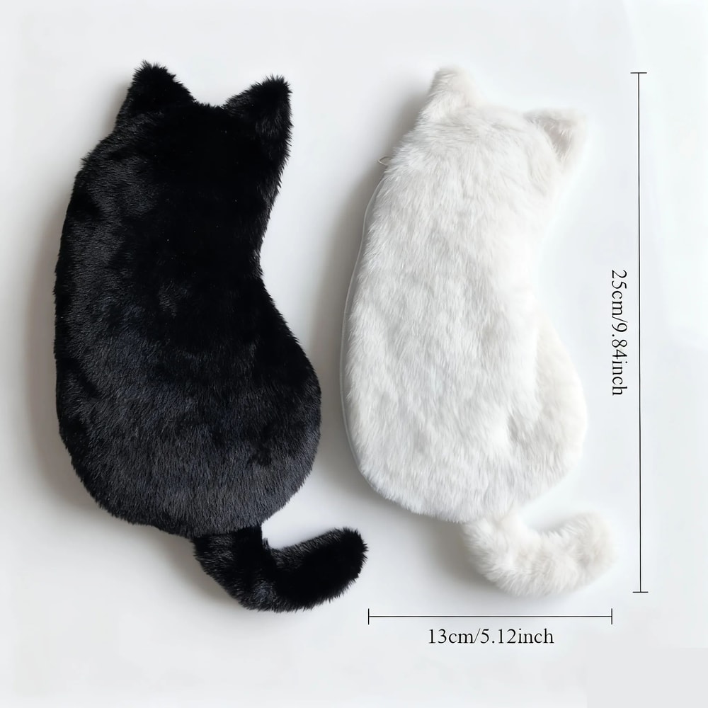 Plush Cat Pencil Case Storage Bag 4