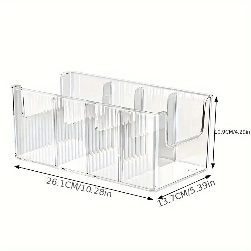 Transparent Belt And Tie Organizer Box 8