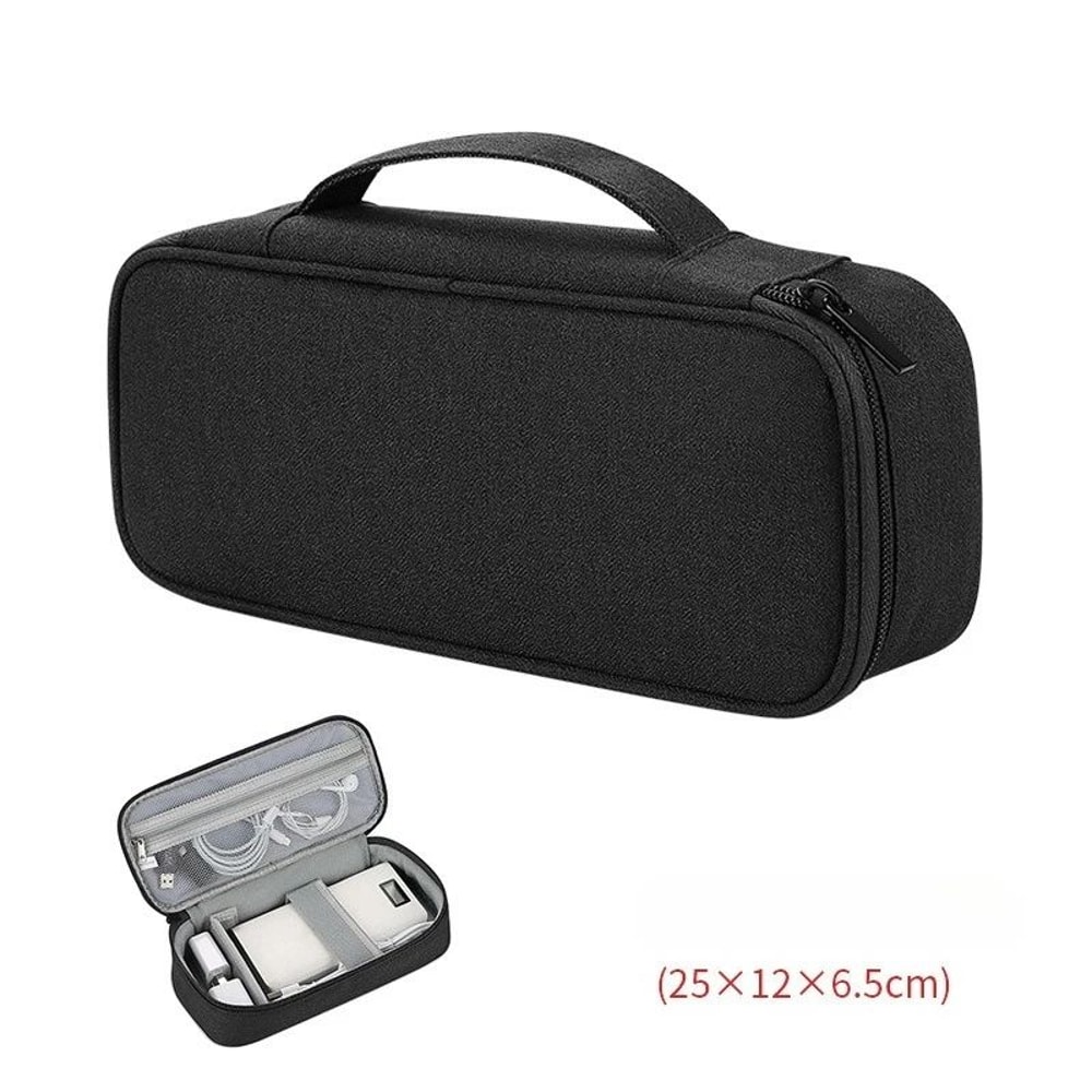 Portable Cable Organizer Travel Case 0