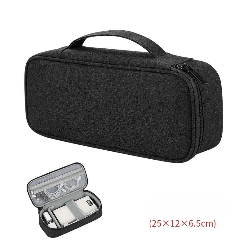 Portable Cable Organizer Travel Case 0