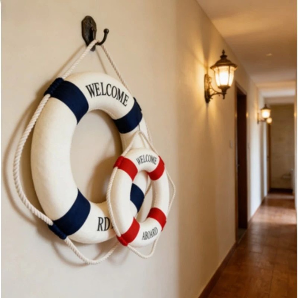 Nautical Life Buoy Decor 1