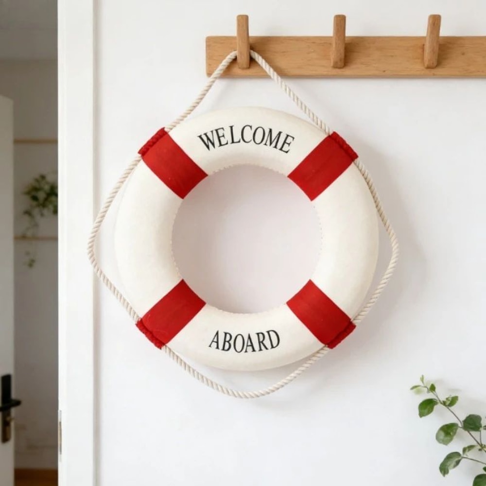 Nautical Life Buoy Decor 5
