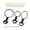 360 Rotatable Bike Rearview Mirror Set 4
