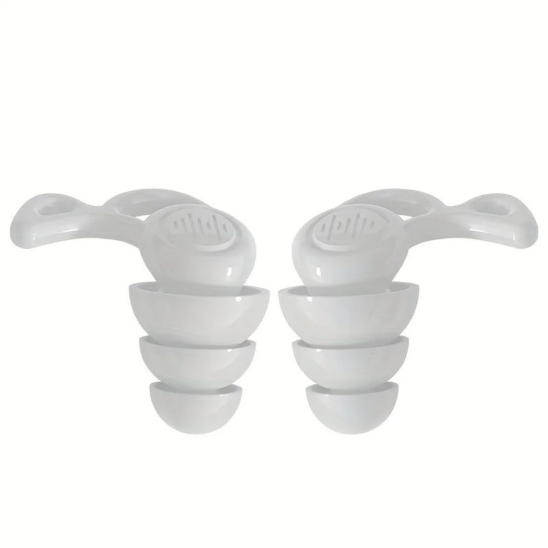 Reusable Noise Canceling Silicone Earplugs 6