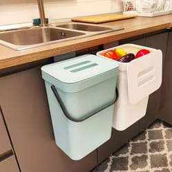 compact kitchen compost waste bin