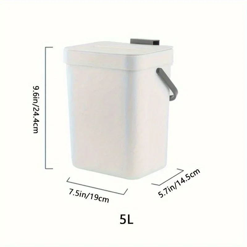 Compact Kitchen Compost Waste Bin 17