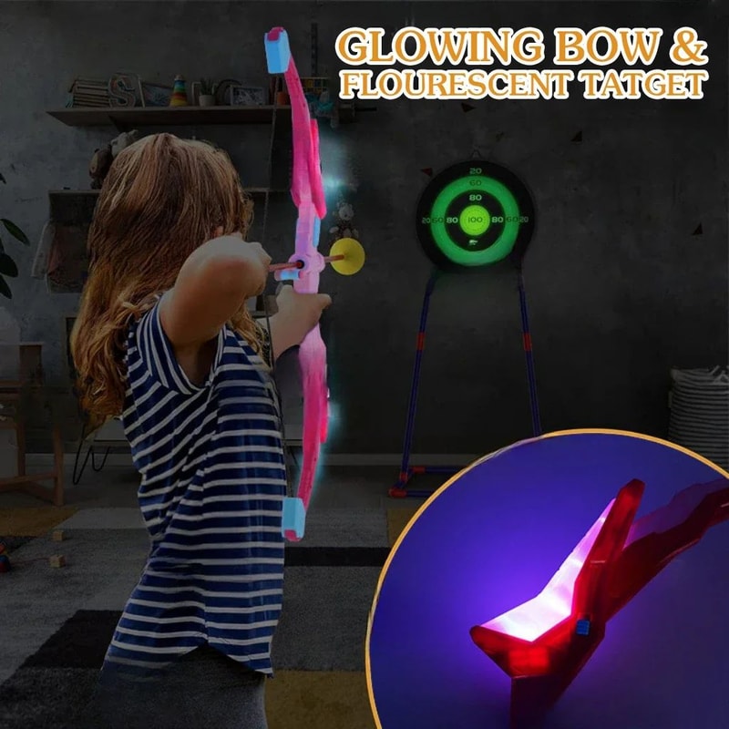 Light Up Kids Archery Bow Set 5