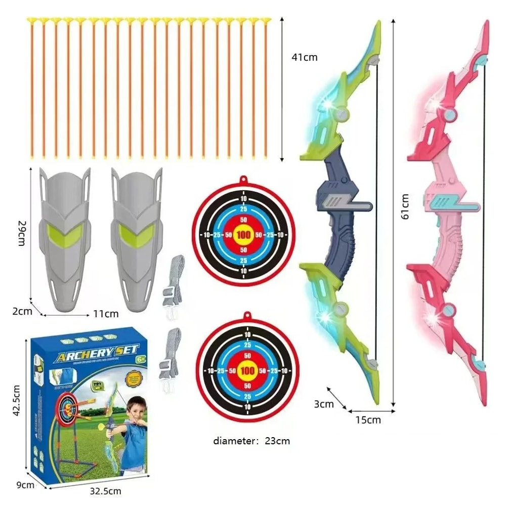 Light Up Kids Archery Bow Set 15