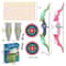 Light Up Kids Archery Bow Set 15