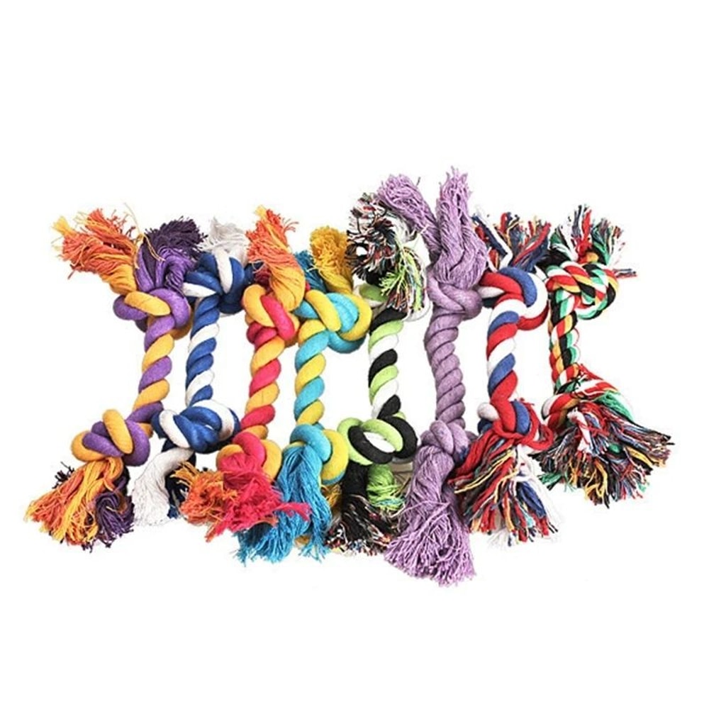 Braided Knot Rope Chew Dog Toy 3