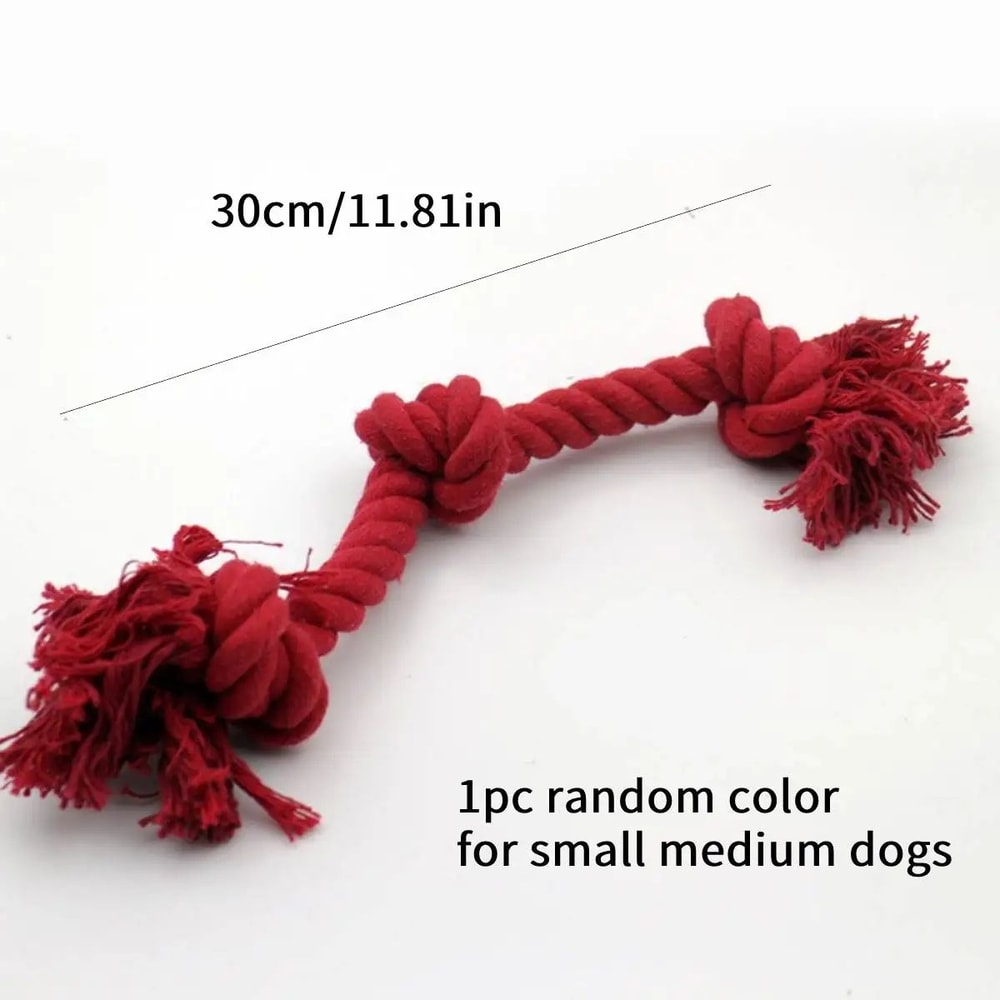 Braided Knot Rope Chew Dog Toy 10