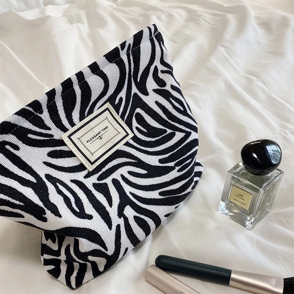 Leopard And Zebra Print Makeup Bag 3