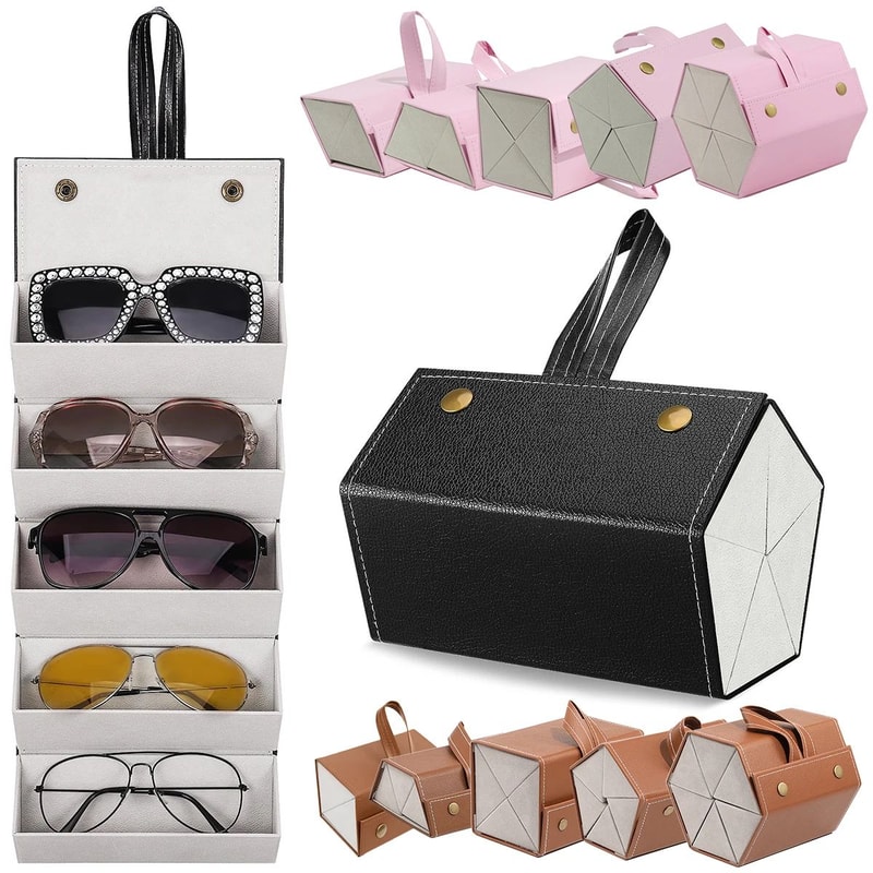 Foldable Sunglasses Storage Case 0